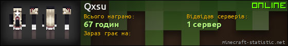 Юзербар 560x90 для Qxsu