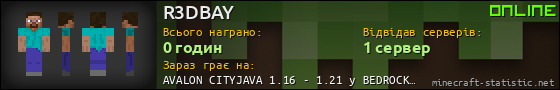Юзербар 560x90 для R3DBAY