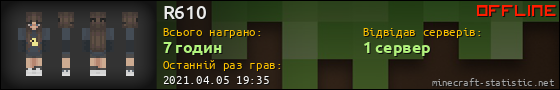 Юзербар 560x90 для R610