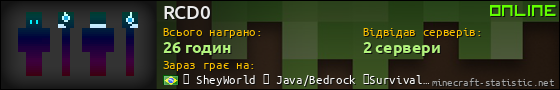 Юзербар 560x90 для RCD0