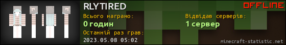 Юзербар 560x90 для RLYTIRED