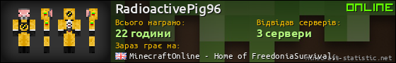 Юзербар 560x90 для RadioactivePig96