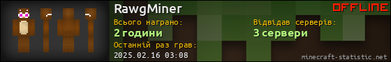 Юзербар 560x90 для RawgMiner