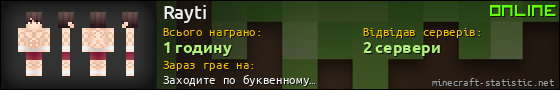 Юзербар 560x90 для Rayti