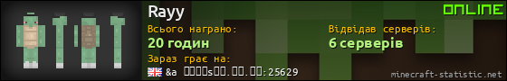 Юзербар 560x90 для Rayy
