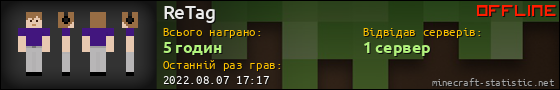 Юзербар 560x90 для ReTag