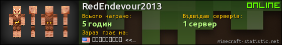 Юзербар 560x90 для RedEndevour2013