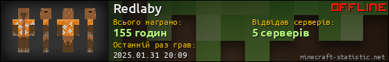 Юзербар 560x90 для Redlaby