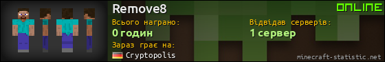 Юзербар 560x90 для Remove8