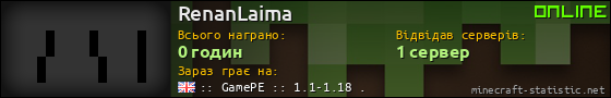 Юзербар 560x90 для RenanLaima