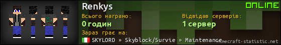 Юзербар 560x90 для Renkys