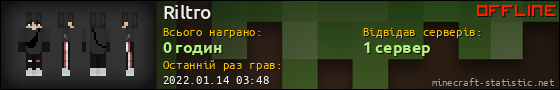 Юзербар 560x90 для Riltro