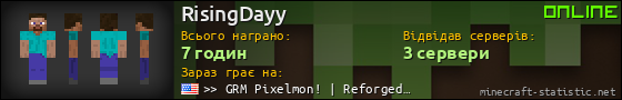 Юзербар 560x90 для RisingDayy