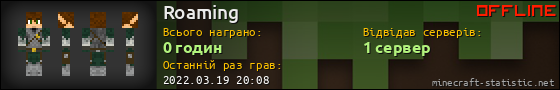 Юзербар 560x90 для Roaming