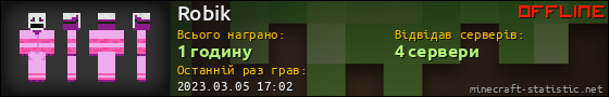 Юзербар 560x90 для Robik