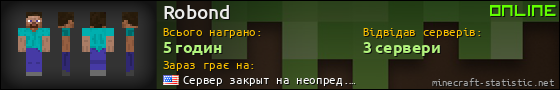 Юзербар 560x90 для Robond