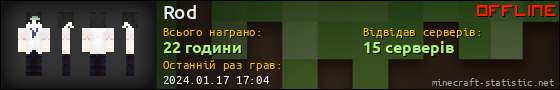 Юзербар 560x90 для Rod