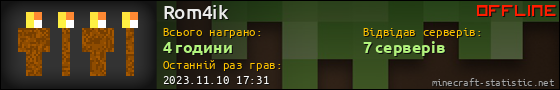 Юзербар 560x90 для Rom4ik