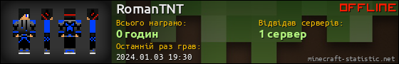 Юзербар 560x90 для RomanTNT
