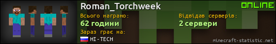 Юзербар 560x90 для Roman_Torchweek