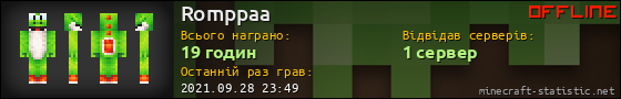 Юзербар 560x90 для Romppaa