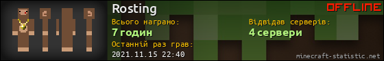 Юзербар 560x90 для Rosting