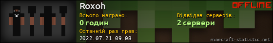Юзербар 560x90 для Roxoh