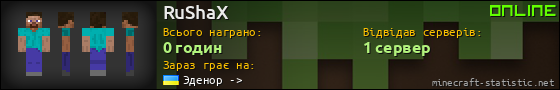 Юзербар 560x90 для RuShaX