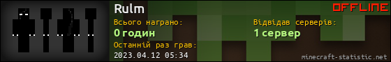Юзербар 560x90 для Rulm
