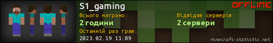 Юзербар 560x90 для S1_gaming