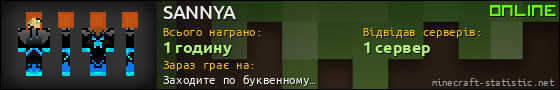Юзербар 560x90 для SANNYA