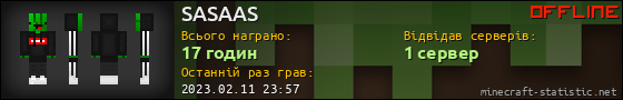 Юзербар 560x90 для SASAAS