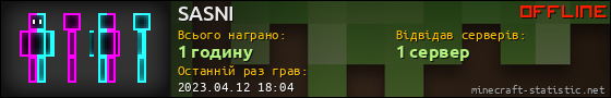Юзербар 560x90 для SASNI