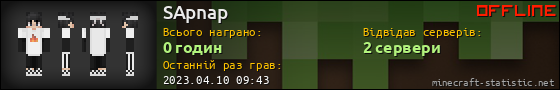 Юзербар 560x90 для SApnap