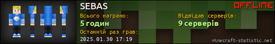 Юзербар 560x90 для SEBAS