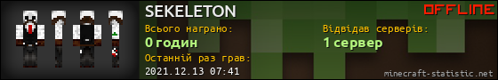 Юзербар 560x90 для SEKELETON