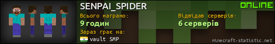 Юзербар 560x90 для SENPAI_SPIDER