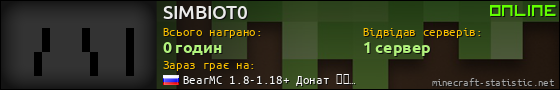 Юзербар 560x90 для SIMBIOT0