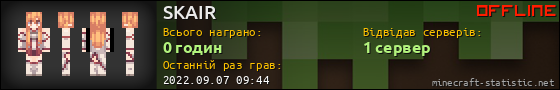 Юзербар 560x90 для SKAIR
