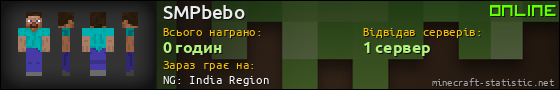 Юзербар 560x90 для SMPbebo