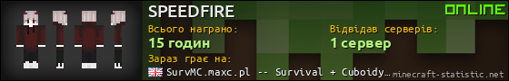 Юзербар 560x90 для SPEEDFIRE