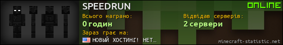 Юзербар 560x90 для SPEEDRUN