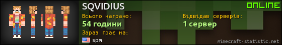 Юзербар 560x90 для SQVIDIUS