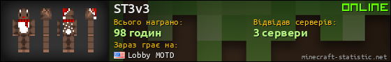 Юзербар 560x90 для ST3v3