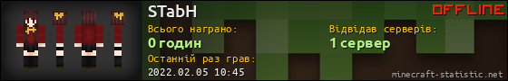Юзербар 560x90 для STabH