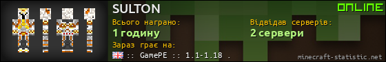 Юзербар 560x90 для SULTON