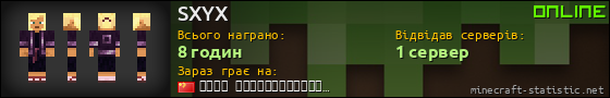 Юзербар 560x90 для SXYX