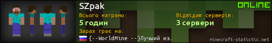 Юзербар 560x90 для SZpak