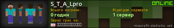Юзербар 560x90 для S_T_A_Lpro