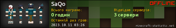 Юзербар 560x90 для SaQo